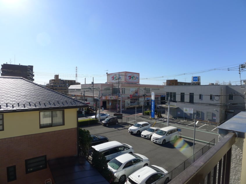 室内からの展望 武蔵屋弐番館
