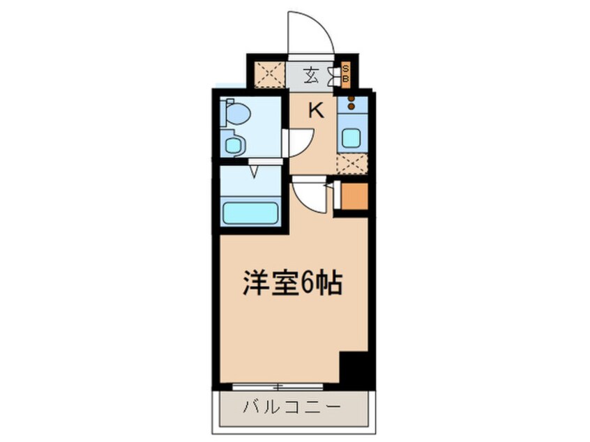 間取図 S-RESIDENCE妙蓮寺