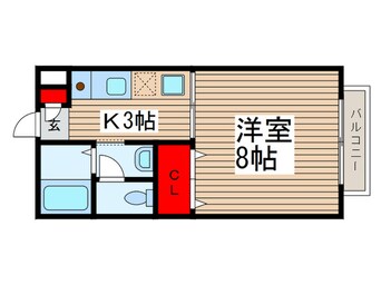 間取図 ロージュマンＭＩＹＡＭＡ