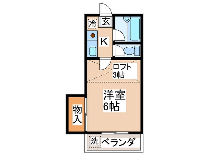 間取り図 レオパレス南野