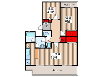間取図 セレーノ大宮Ａ棟