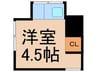 岡本荘 1Rの間取り