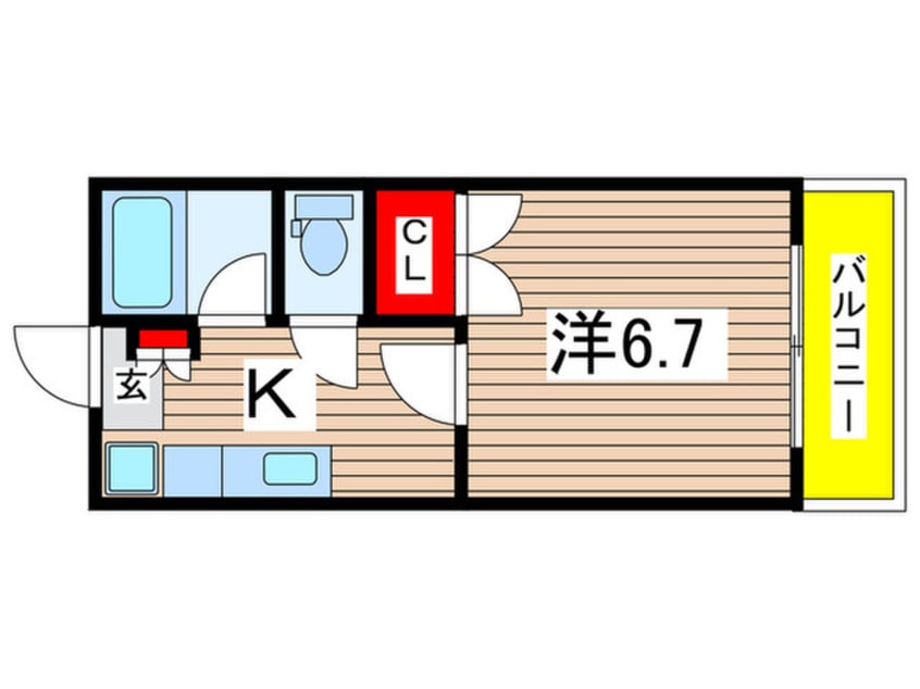 間取図 第6浅間マンション