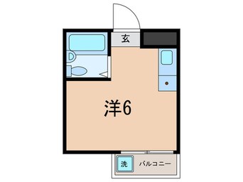 間取図 フラッツ上馬