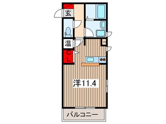 間取図 アークシティＡコート