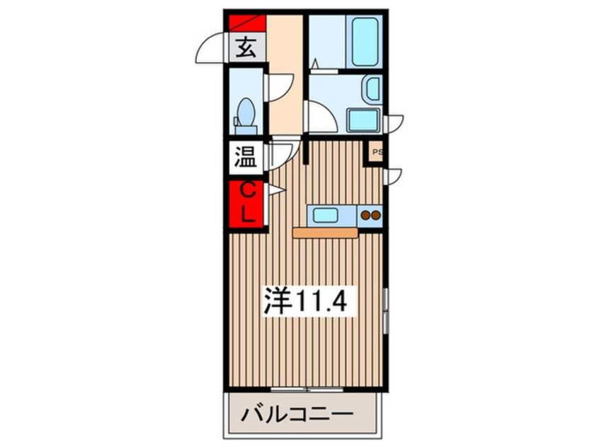 間取図 アークシティＡコート