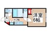 シエロⅠ 1Kの間取り