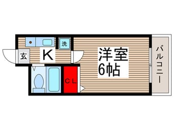 間取図 ジュネパレス市川第27