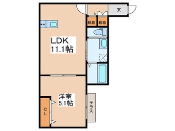 間取図 ルミナステラス明大前