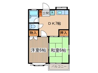 間取図 清水コ－ポ