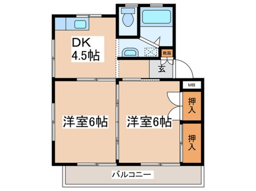 間取図 ドエルフェニックス