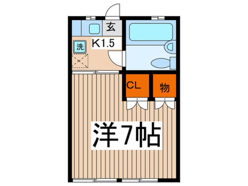 間取図 メゾンヒライシ