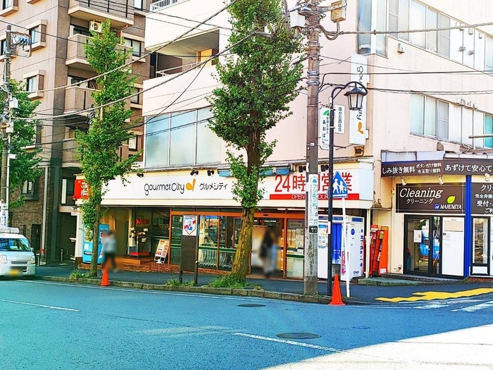 グルメシティ(スーパー)まで345m グリーンヒル藤が丘Ｄ