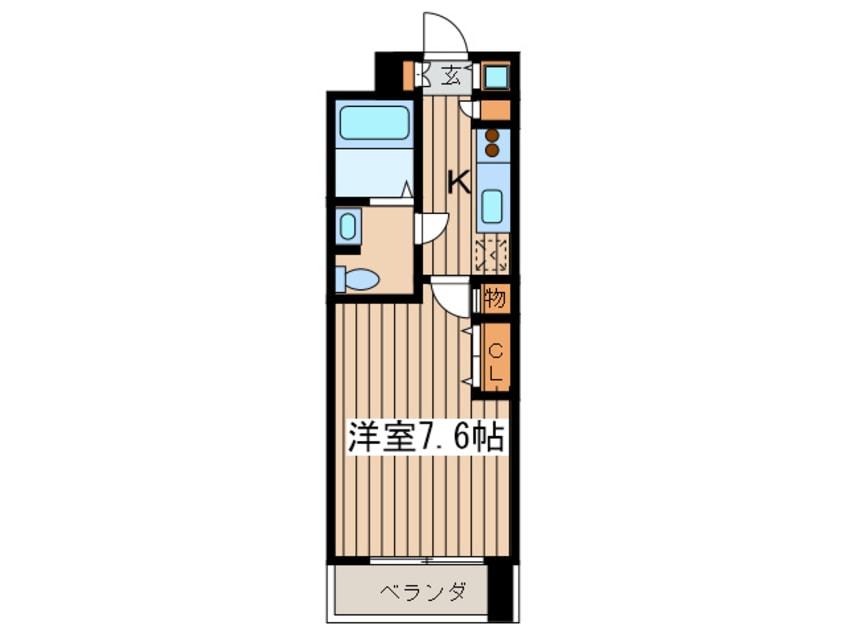 間取図 ＫＤＸレジデンス幡ヶ谷