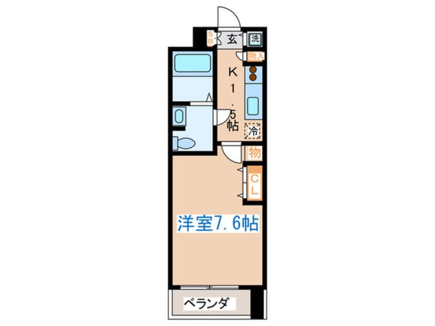 間取図 ＫＤＸレジデンス幡ヶ谷