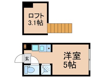 間取図 ハーモニーテラス常盤台