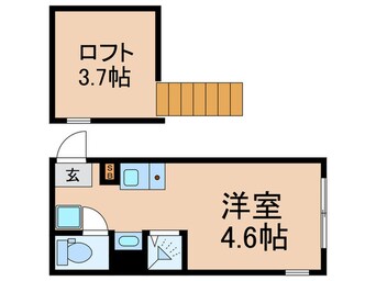 間取図 ハーモニーテラス常盤台