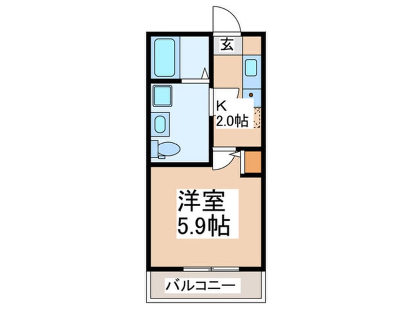 間取図 カーサフェリーチェ鶴ケ峰