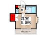 ホープフルパレス 1Kの間取り