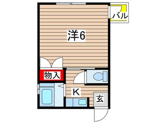 間取図 西千葉パストラル