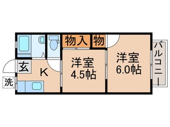 間取図 パナハイツサンエイ