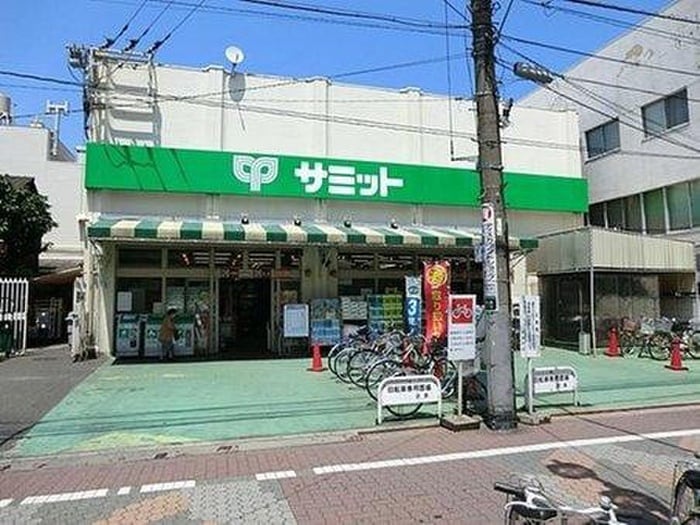 サミット(スーパー)まで417m エムフラット