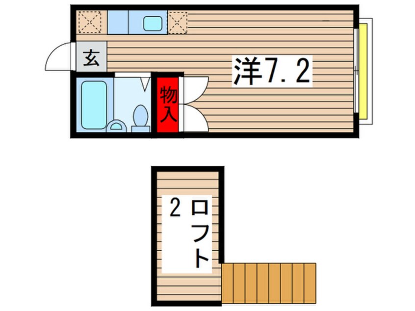 間取図 エステ－トピア和