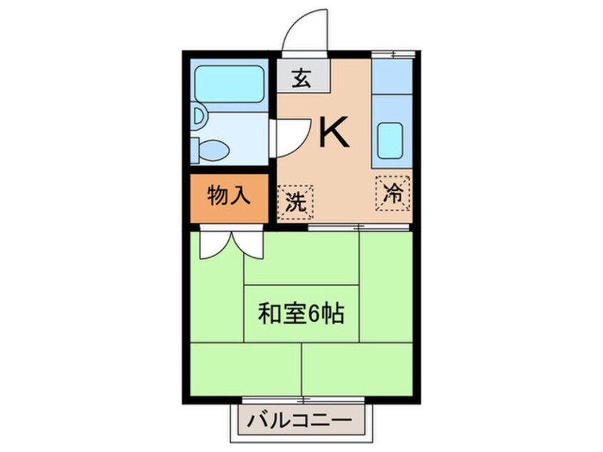 間取図 エステ－ト秋田