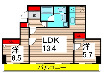 間取図 綾瀬プルミエ