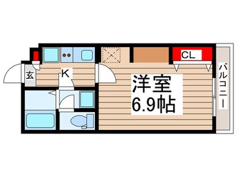 間取図 グレイス幕張Ⅱ