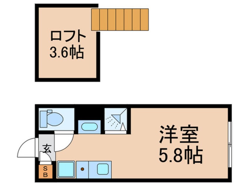 間取図 アルカディア上板橋