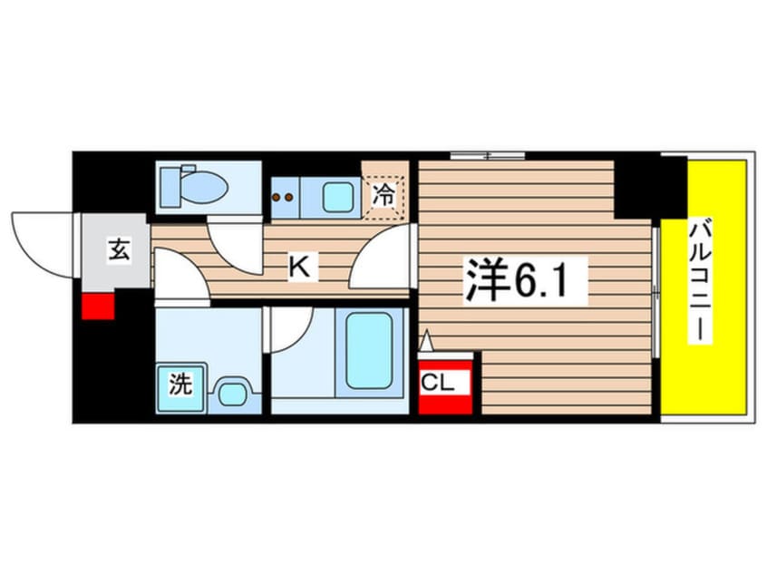 間取図 インペリアルケーズヴィラ