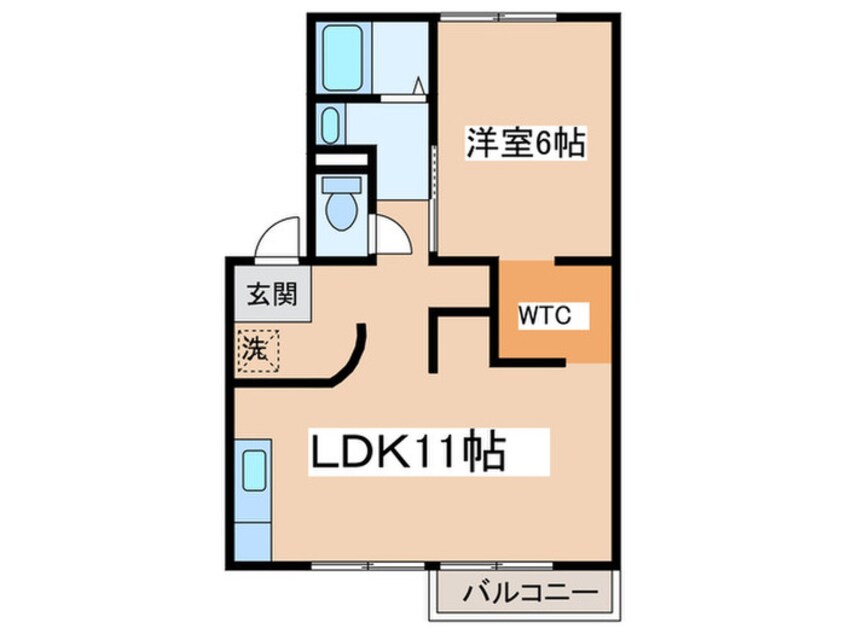 間取図 桜ハイツ