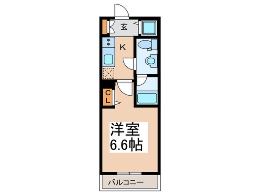 間取図 La Douceurお花茶屋Ⅱ