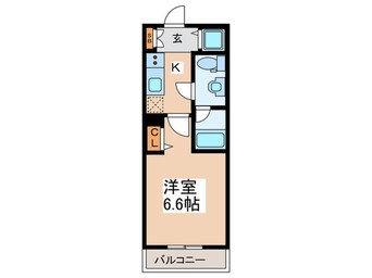 間取図 La Douceurお花茶屋Ⅱ