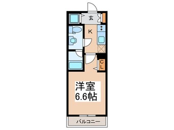 間取図 La Douceurお花茶屋Ⅱ