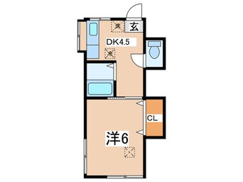 間取図 ヒルサイド加賀山