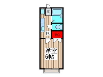 間取図 ベルツ東大宮