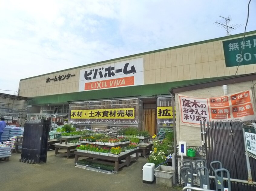 ビバホーム(電気量販店/ホームセンター)まで450m エステ－ト奥戸