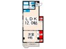 フラット共栄 1LDKの間取り