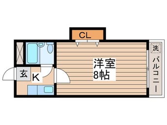 間取図 コーポ大内田