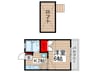 アーデンヒル 1Kの間取り