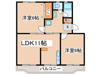 間取図 酒井ハイツ