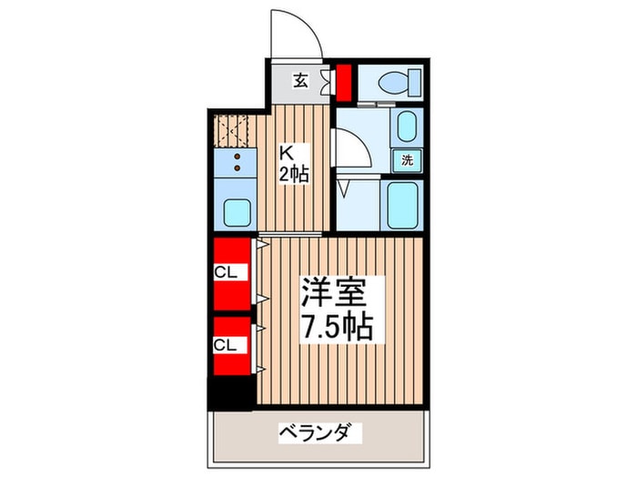 間取り図 レジデンス錦糸町