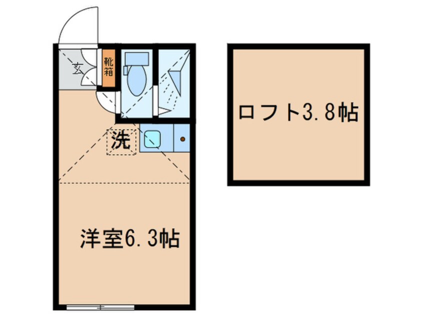 間取図 ユナイト上星川ボートレールの杜