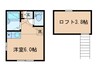 ユナイト上星川ボートレールの杜 1Rの間取り