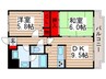 セレブリティ－Ｙ 2DKの間取り