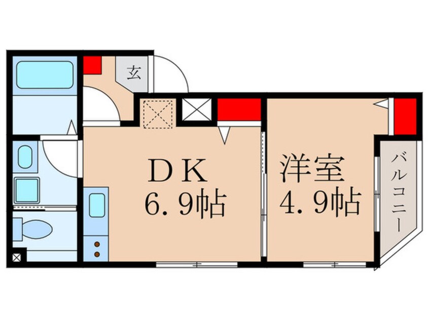 間取図 フェリオ練馬