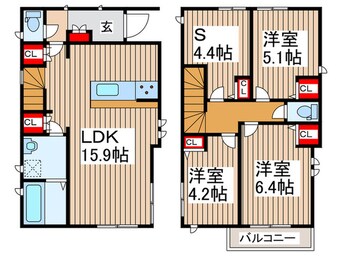 間取図 Kolet初石#02