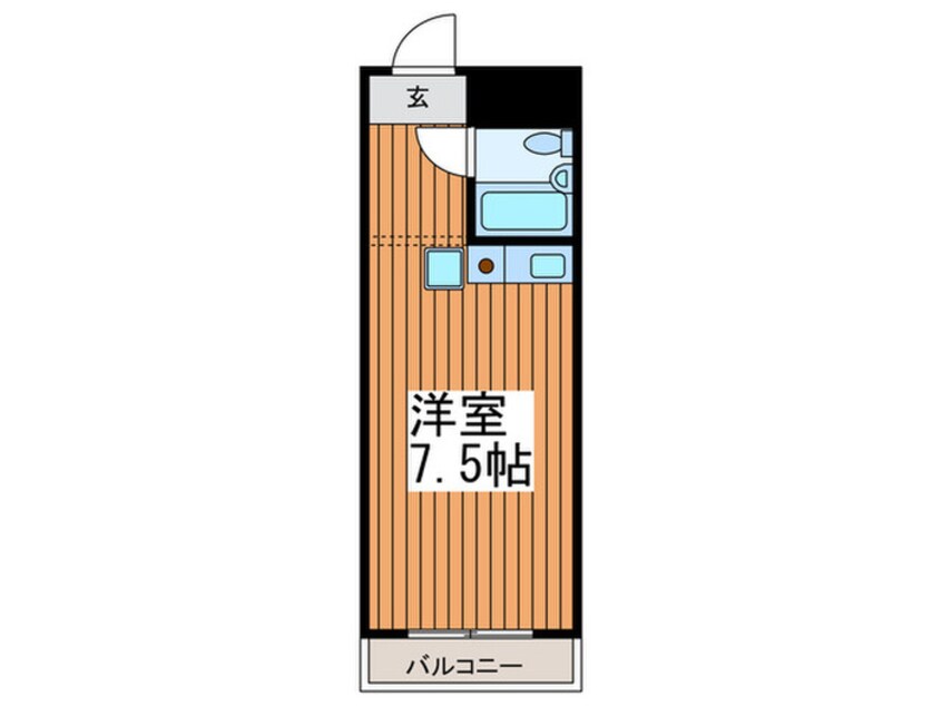 間取図 パークヒルズ高砂